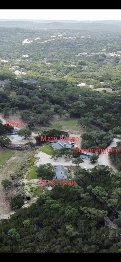 Willa Hummingbird Haus - Hill Country Views On 20 Acres With Firepit Spring Branch Zewnętrze zdjęcie